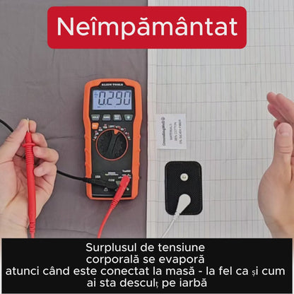 GroundingWell x Cearșaf de pat cu împământare